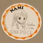 One Piece cardboard coasters Nami