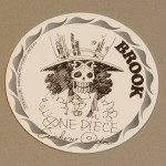 One Piece cardboard coasters Brook