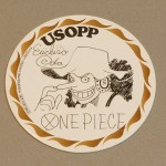 One Piece cardboard coasters Usopp