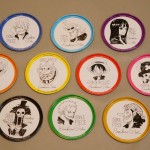 One Piece tin coasters full set