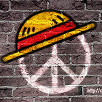 One Peace graffiti design