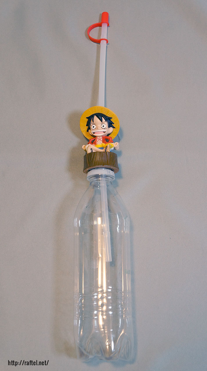 Universal Studios Japan One Piece Luffy Mug & Bottle Cap Figure