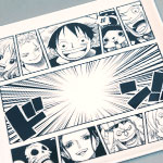 One Piece manga plates