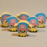 One Piece mini erasers - Mini Choppers